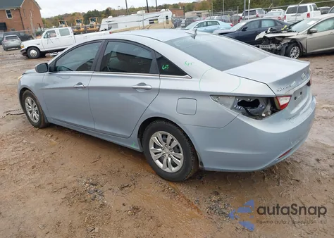 2011 Hyundai Sonata Gls from USA, damaged, VIN 5NPEB4AC4BH256146
